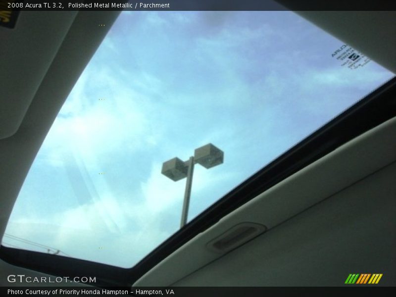 Polished Metal Metallic / Parchment 2008 Acura TL 3.2