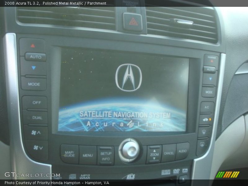 Polished Metal Metallic / Parchment 2008 Acura TL 3.2