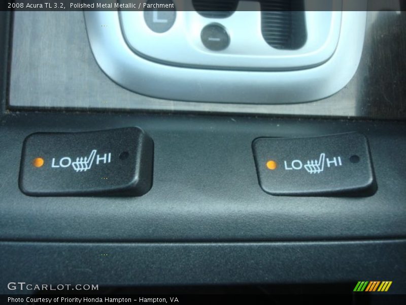 Polished Metal Metallic / Parchment 2008 Acura TL 3.2