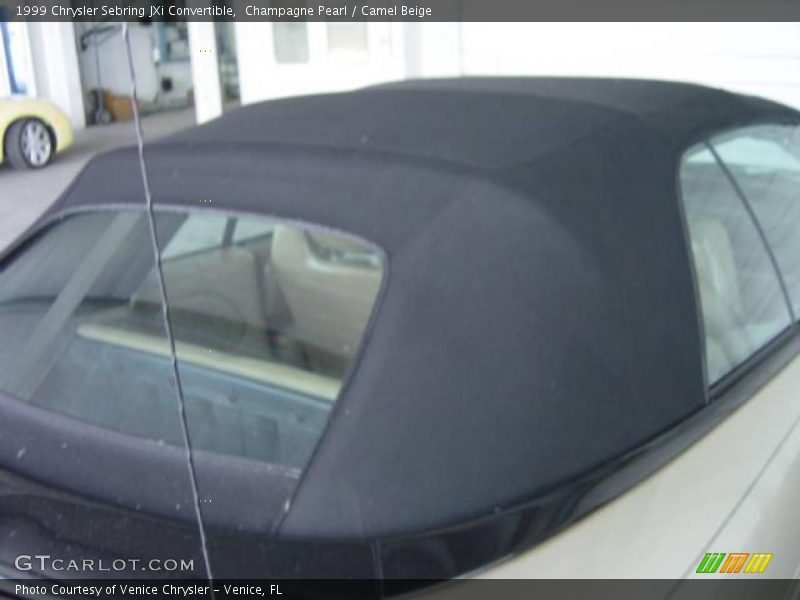 Champagne Pearl / Camel Beige 1999 Chrysler Sebring JXi Convertible