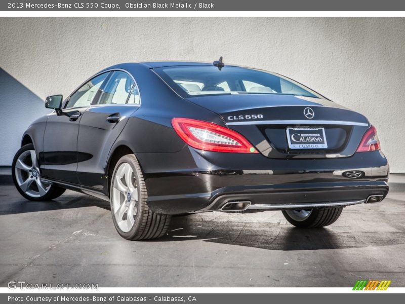 Obsidian Black Metallic / Black 2013 Mercedes-Benz CLS 550 Coupe