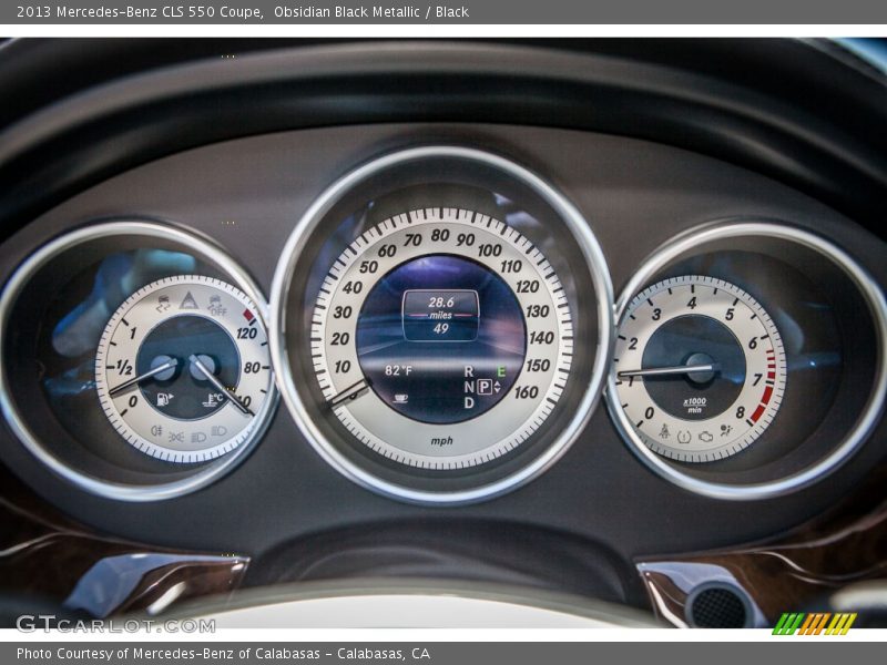  2013 CLS 550 Coupe 550 Coupe Gauges
