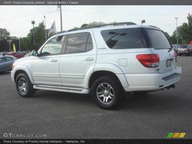 Natural White / Taupe 2006 Toyota Sequoia Limited