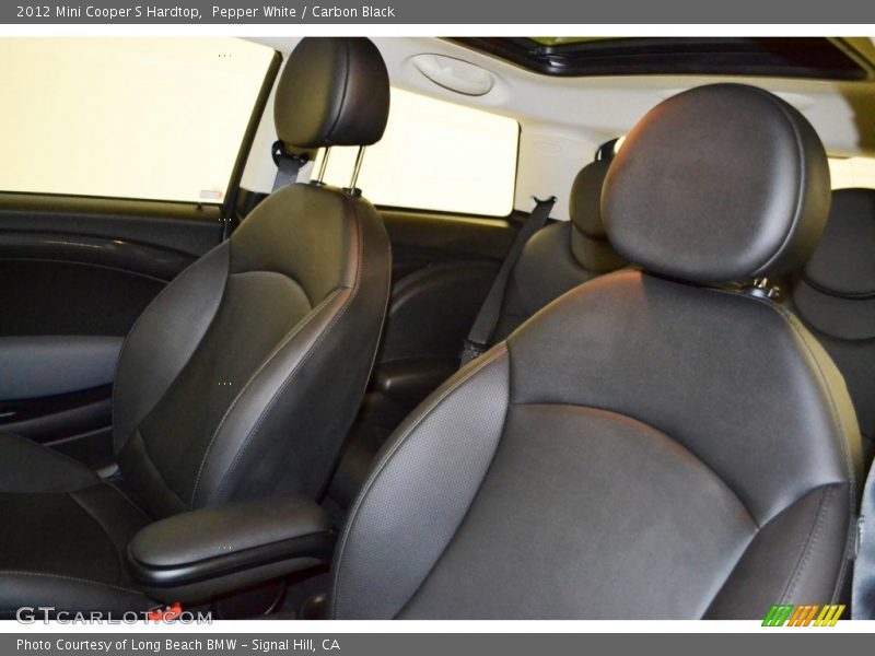 Pepper White / Carbon Black 2012 Mini Cooper S Hardtop