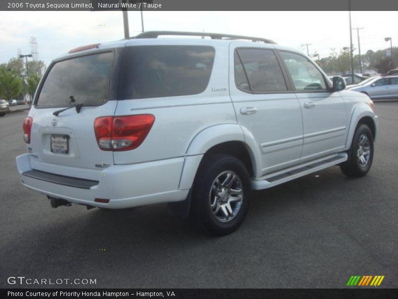 Natural White / Taupe 2006 Toyota Sequoia Limited