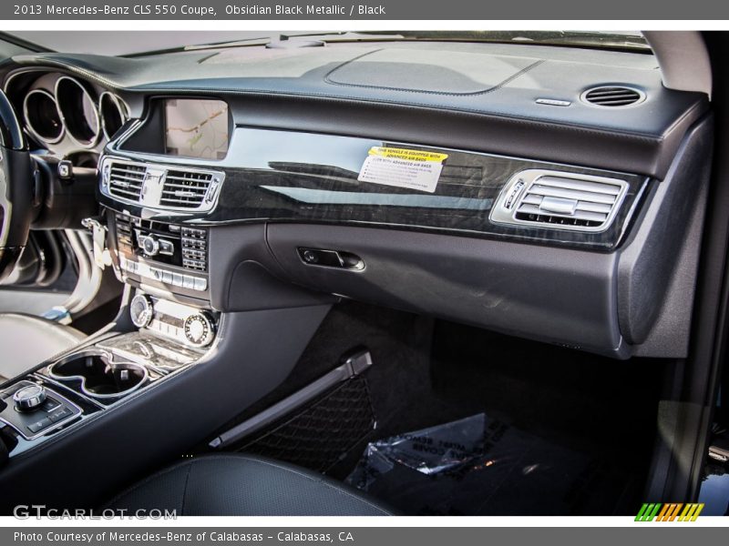 Obsidian Black Metallic / Black 2013 Mercedes-Benz CLS 550 Coupe