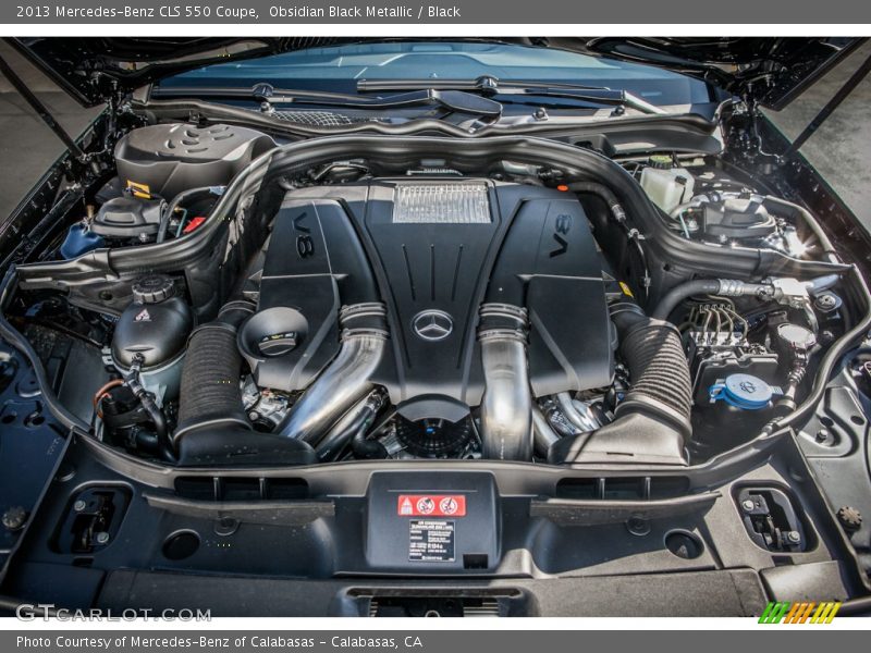  2013 CLS 550 Coupe Engine - 4.6 Liter Twin-Turbocharged DI DOHC 32-Valve VVT V8