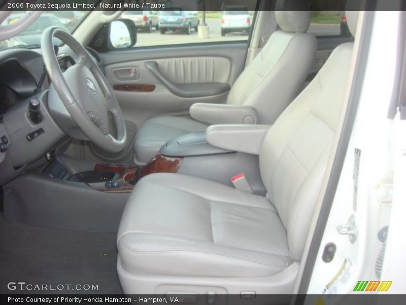 Natural White / Taupe 2006 Toyota Sequoia Limited
