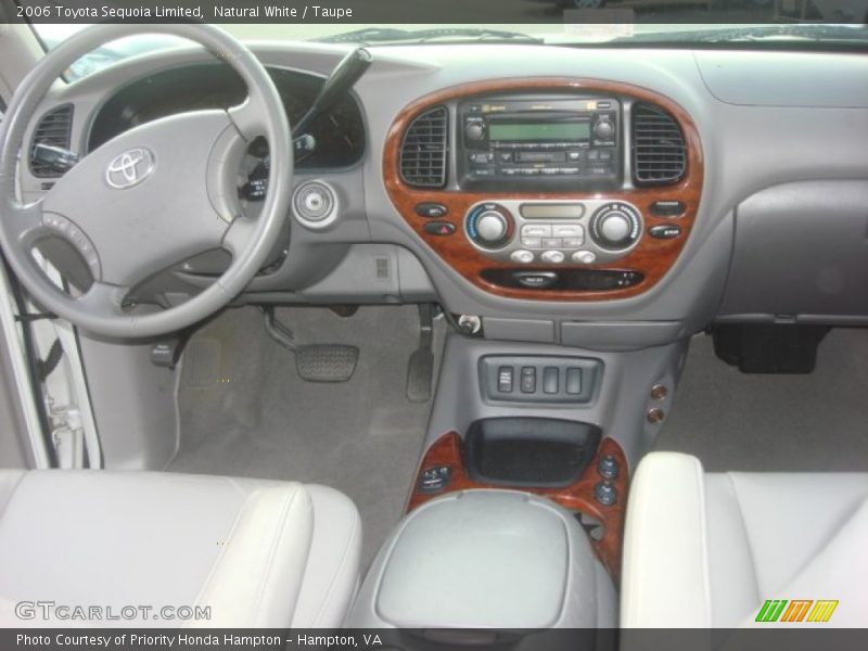 Natural White / Taupe 2006 Toyota Sequoia Limited