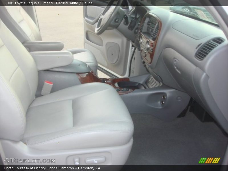 Natural White / Taupe 2006 Toyota Sequoia Limited