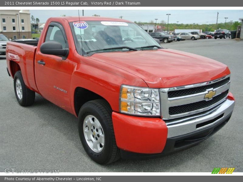 Front 3/4 View of 2011 Silverado 1500 LS Regular Cab