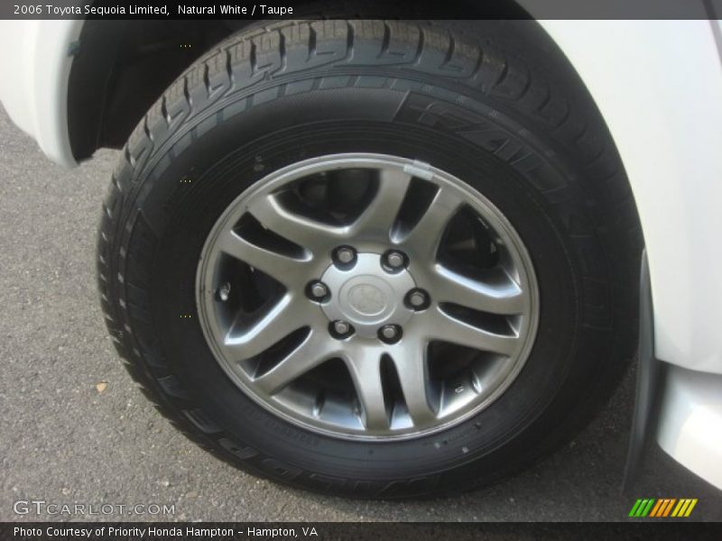 Natural White / Taupe 2006 Toyota Sequoia Limited