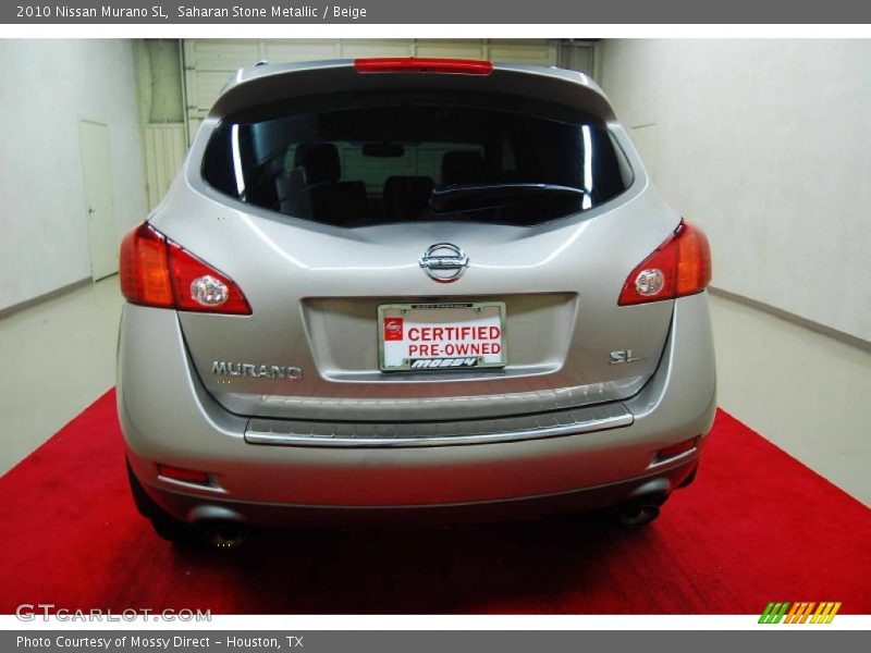 Saharan Stone Metallic / Beige 2010 Nissan Murano SL