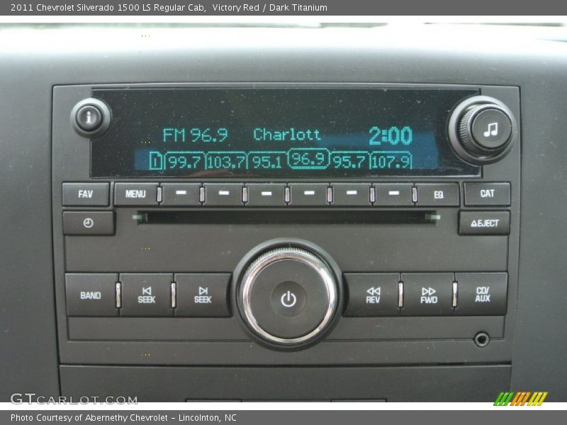 Audio System of 2011 Silverado 1500 LS Regular Cab