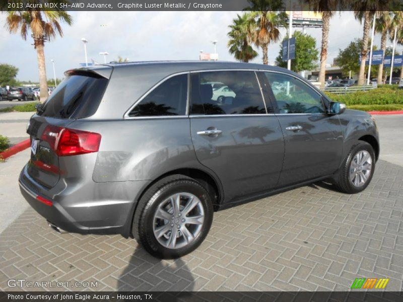 Graphite Luster Metallic / Graystone 2013 Acura MDX SH-AWD Advance