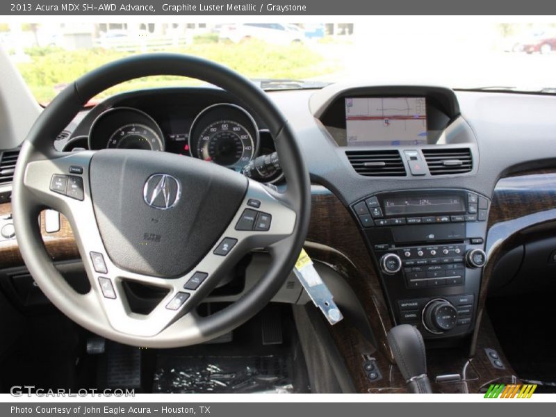 Graphite Luster Metallic / Graystone 2013 Acura MDX SH-AWD Advance