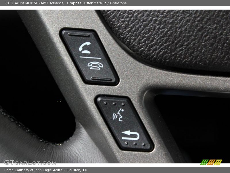 Graphite Luster Metallic / Graystone 2013 Acura MDX SH-AWD Advance