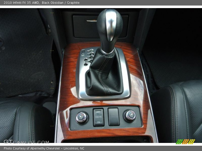 Black Obsidian / Graphite 2010 Infiniti FX 35 AWD