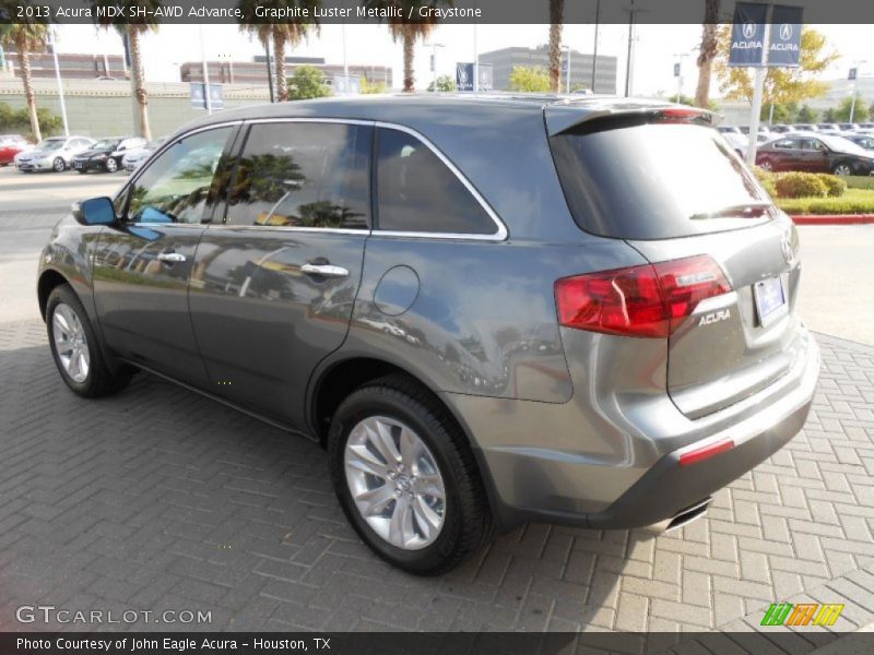 Graphite Luster Metallic / Graystone 2013 Acura MDX SH-AWD Advance