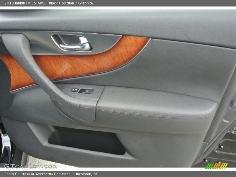 Black Obsidian / Graphite 2010 Infiniti FX 35 AWD