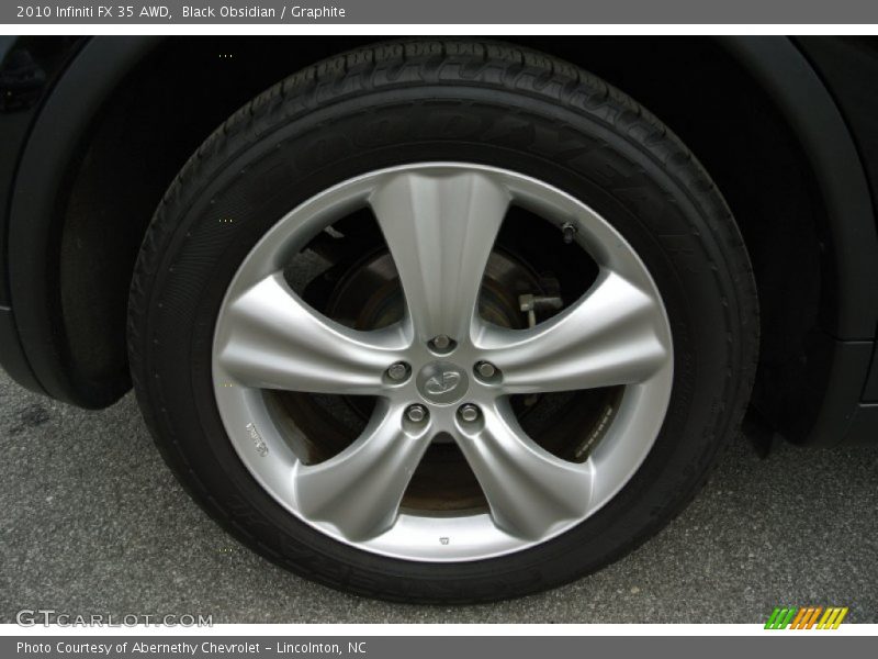 Black Obsidian / Graphite 2010 Infiniti FX 35 AWD