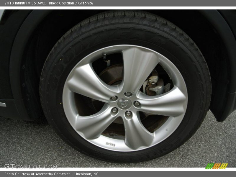 Black Obsidian / Graphite 2010 Infiniti FX 35 AWD