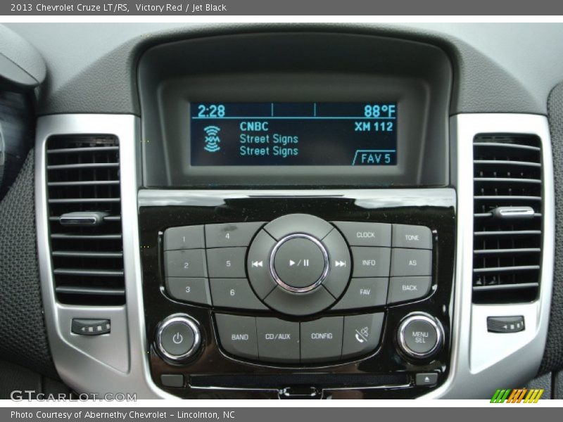 Victory Red / Jet Black 2013 Chevrolet Cruze LT/RS
