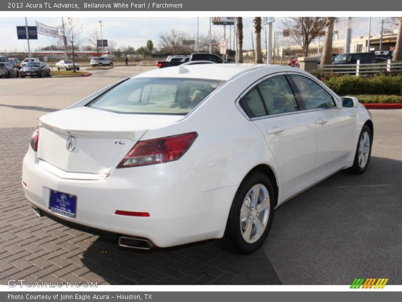 Bellanova White Pearl / Parchment 2013 Acura TL Advance