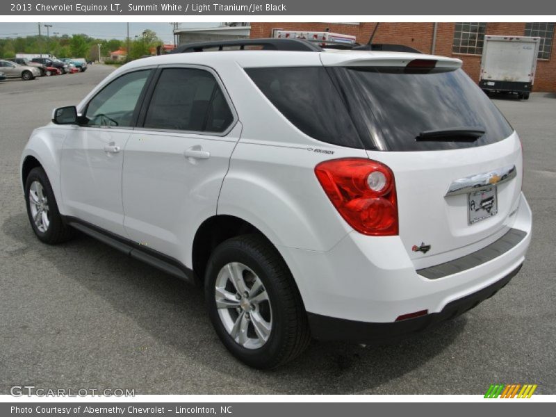 Summit White / Light Titanium/Jet Black 2013 Chevrolet Equinox LT