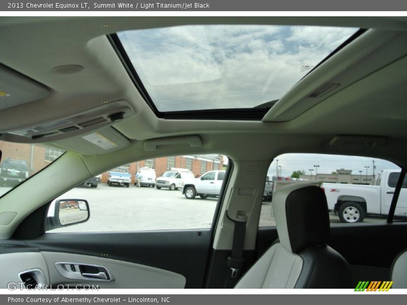 Summit White / Light Titanium/Jet Black 2013 Chevrolet Equinox LT