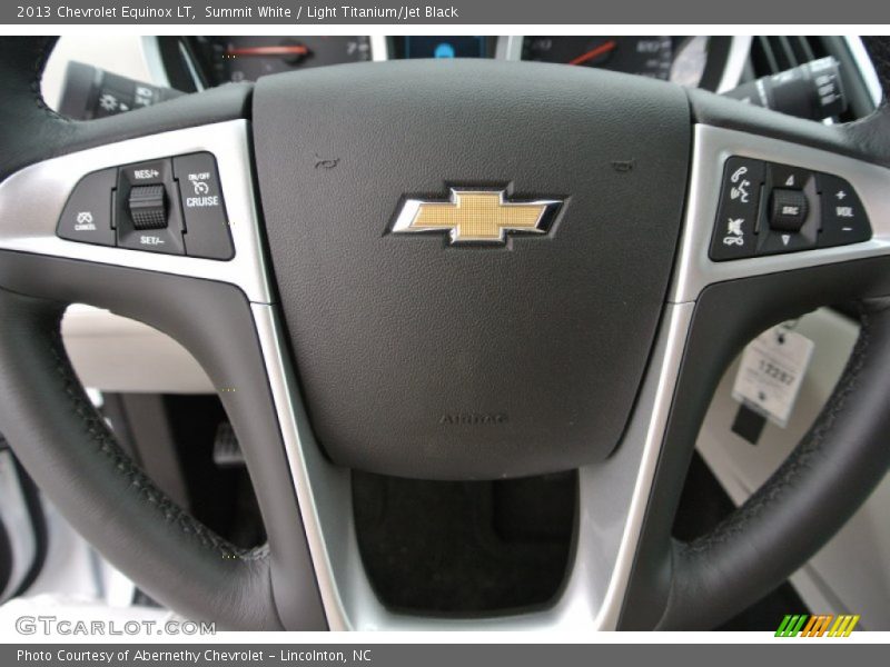 Summit White / Light Titanium/Jet Black 2013 Chevrolet Equinox LT