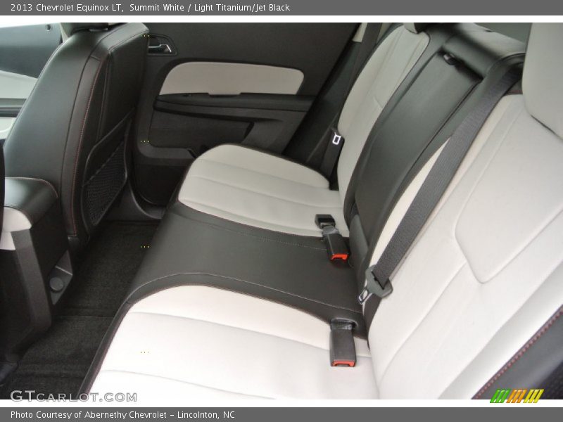 Summit White / Light Titanium/Jet Black 2013 Chevrolet Equinox LT