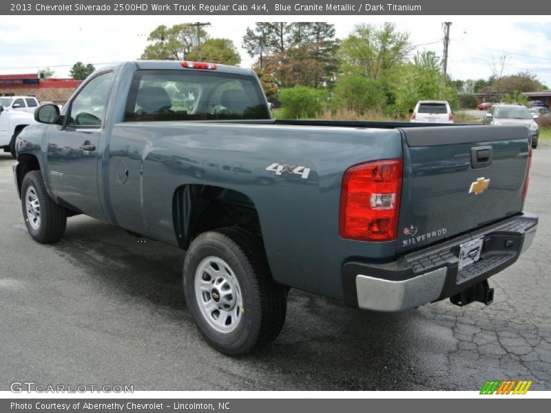 Blue Granite Metallic / Dark Titanium 2013 Chevrolet Silverado 2500HD Work Truck Regular Cab 4x4