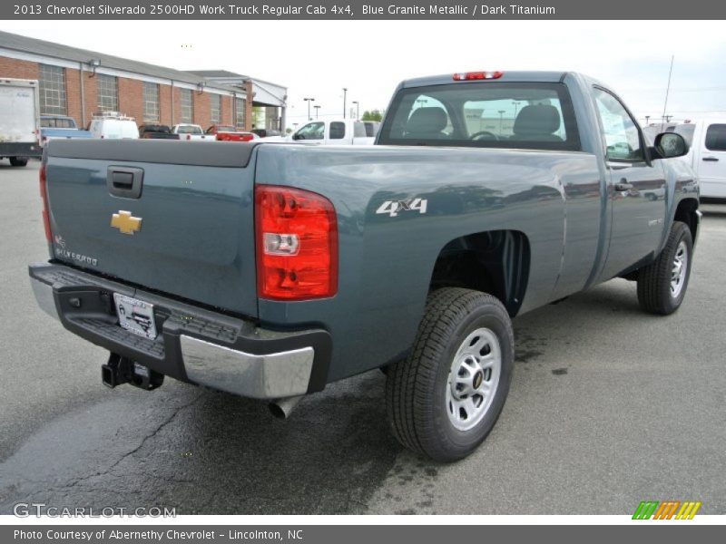 Blue Granite Metallic / Dark Titanium 2013 Chevrolet Silverado 2500HD Work Truck Regular Cab 4x4