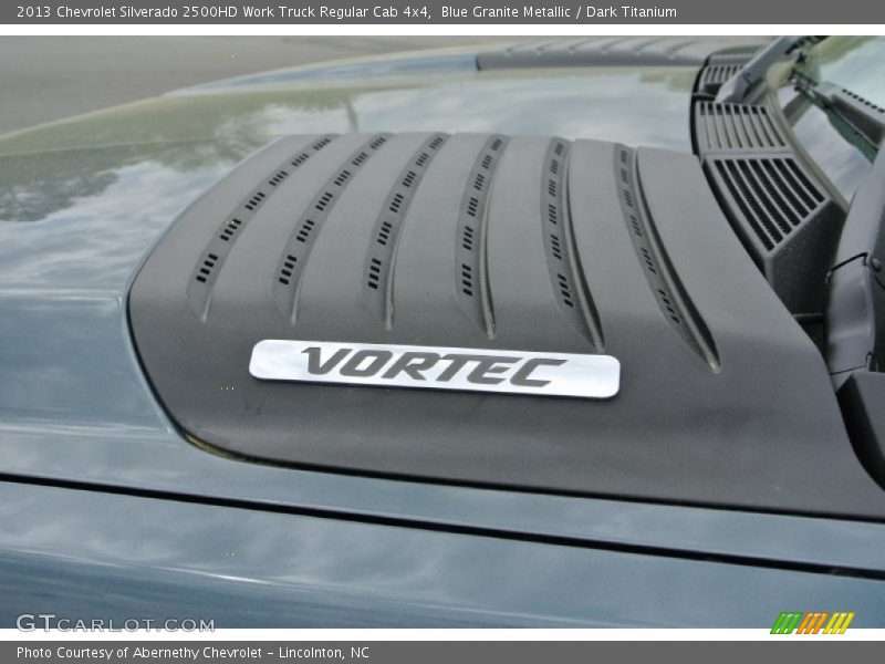 Blue Granite Metallic / Dark Titanium 2013 Chevrolet Silverado 2500HD Work Truck Regular Cab 4x4