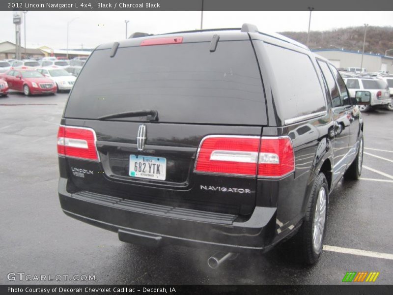 Black / Charcoal Black 2012 Lincoln Navigator L 4x4