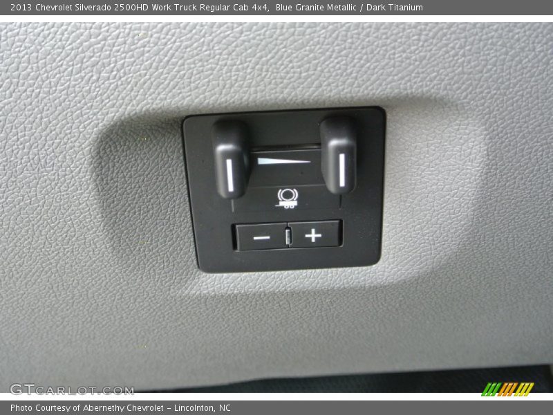 Blue Granite Metallic / Dark Titanium 2013 Chevrolet Silverado 2500HD Work Truck Regular Cab 4x4