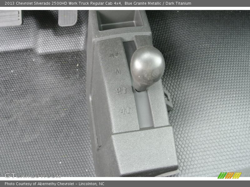 Blue Granite Metallic / Dark Titanium 2013 Chevrolet Silverado 2500HD Work Truck Regular Cab 4x4