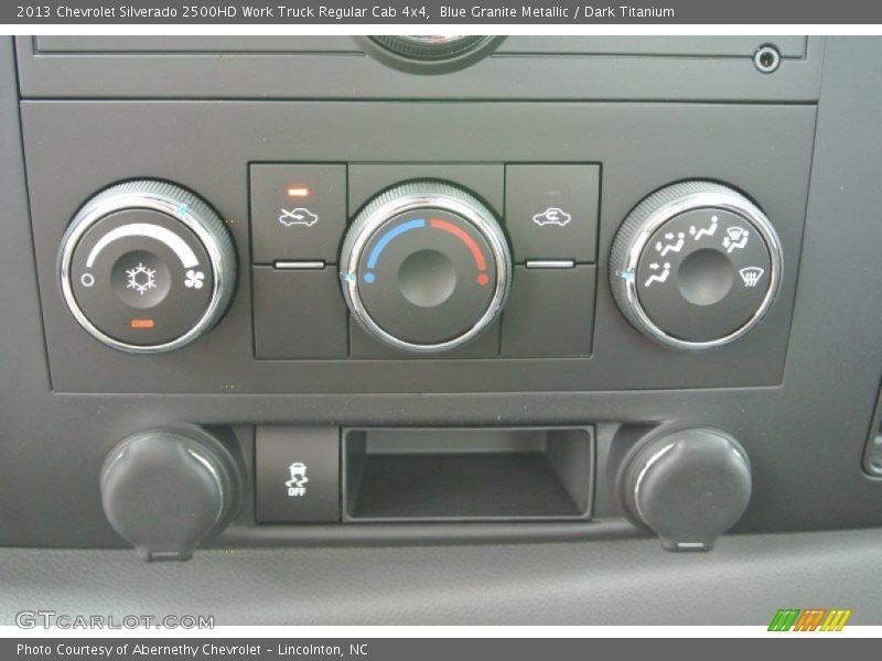 Blue Granite Metallic / Dark Titanium 2013 Chevrolet Silverado 2500HD Work Truck Regular Cab 4x4