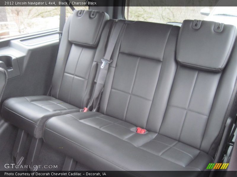 Rear Seat of 2012 Navigator L 4x4