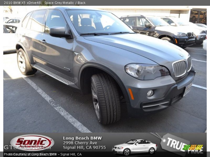 Space Grey Metallic / Black 2010 BMW X5 xDrive48i
