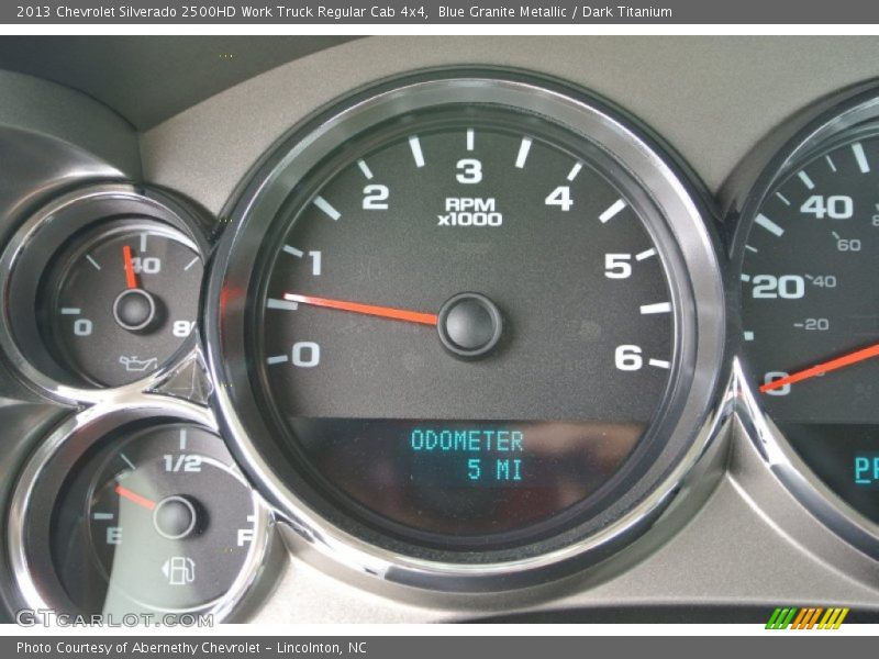 Blue Granite Metallic / Dark Titanium 2013 Chevrolet Silverado 2500HD Work Truck Regular Cab 4x4