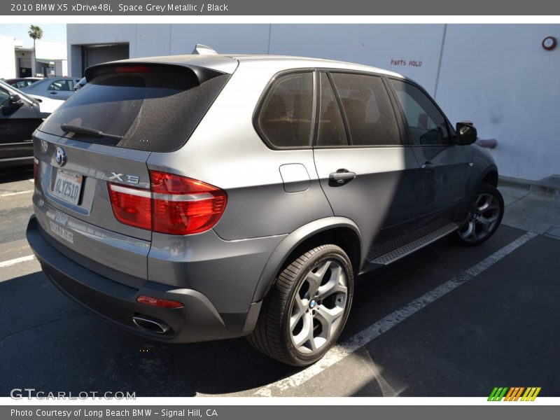 Space Grey Metallic / Black 2010 BMW X5 xDrive48i