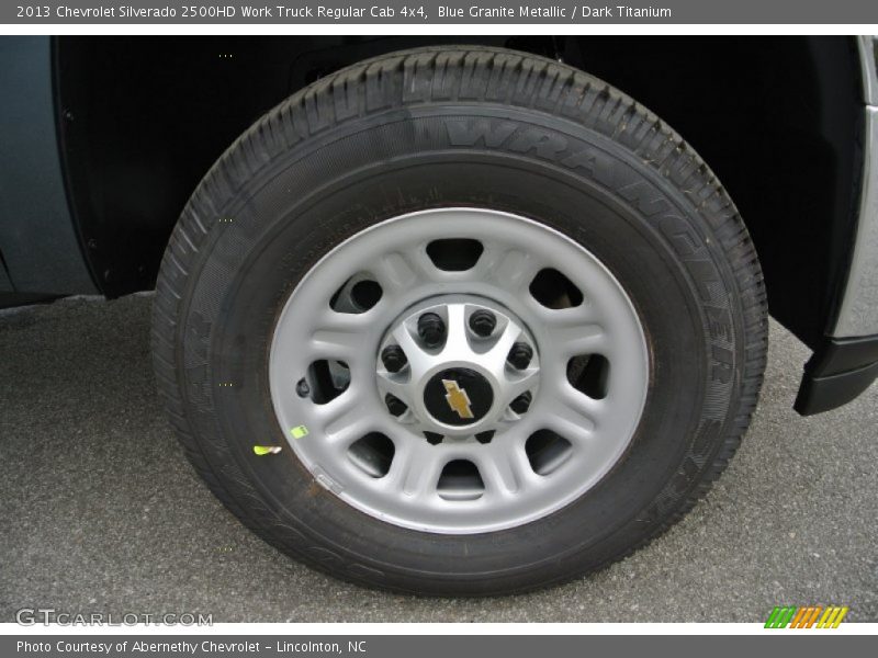 Blue Granite Metallic / Dark Titanium 2013 Chevrolet Silverado 2500HD Work Truck Regular Cab 4x4