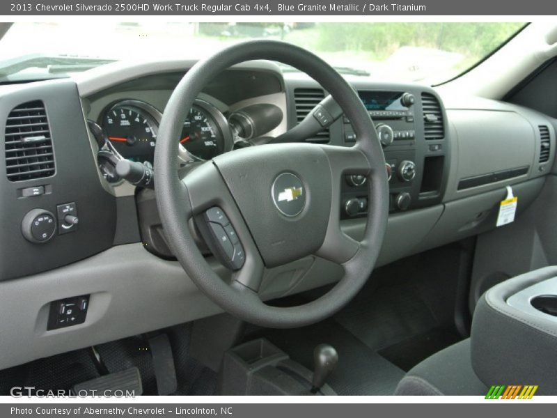Blue Granite Metallic / Dark Titanium 2013 Chevrolet Silverado 2500HD Work Truck Regular Cab 4x4