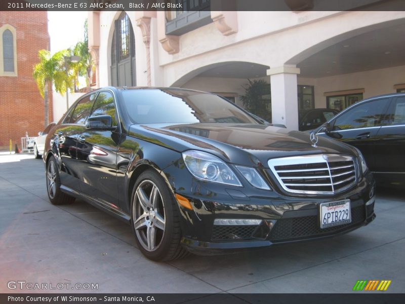 Black / AMG Black 2011 Mercedes-Benz E 63 AMG Sedan