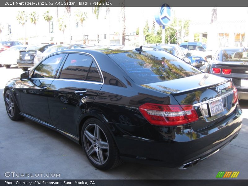 Black / AMG Black 2011 Mercedes-Benz E 63 AMG Sedan