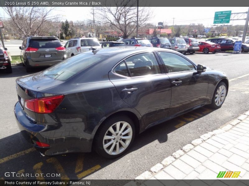 Smoky Granite Mica / Black 2010 Lexus IS 250 AWD