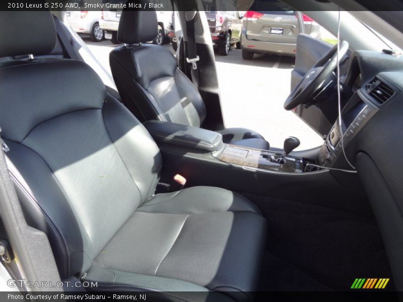 Smoky Granite Mica / Black 2010 Lexus IS 250 AWD