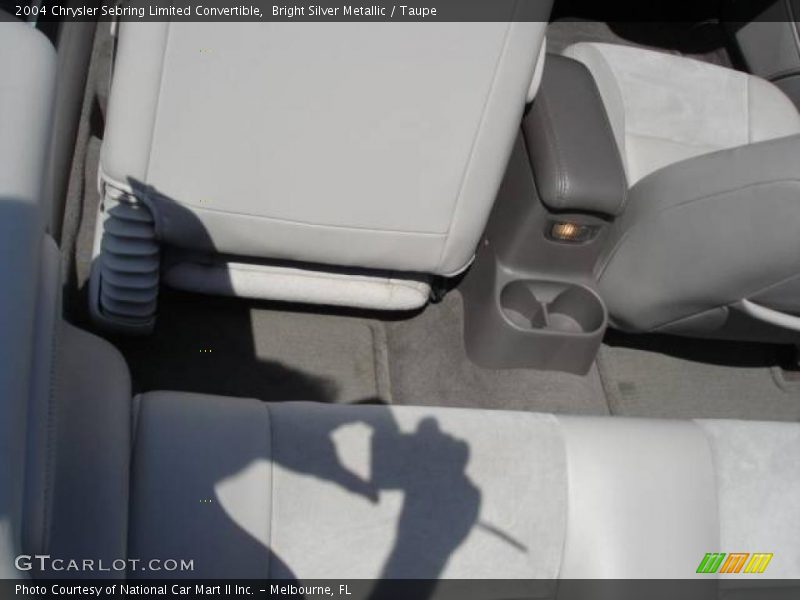 Bright Silver Metallic / Taupe 2004 Chrysler Sebring Limited Convertible